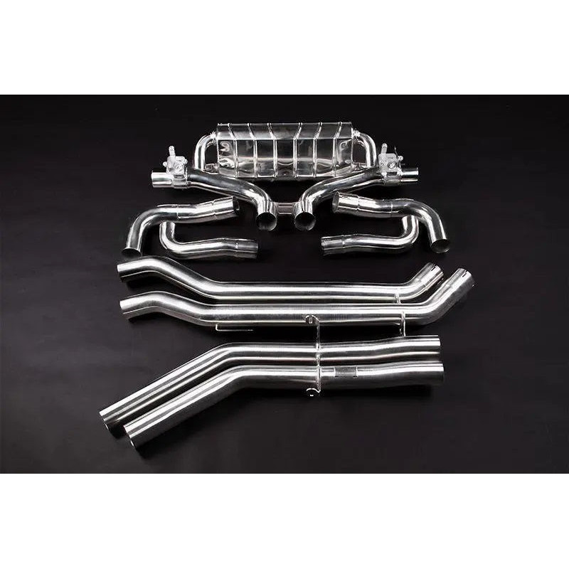 Système d'échappement complet avec valve et embouts Performante Capristo Lamborghini Urus Performante 2022-2025 02LA11203030-B