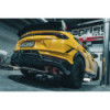 Komplett-Abgasanlage mit Klappe und Endrohren Performante Capristo Lamborghini Urus Performante 2022-2025 02LA11203030-B