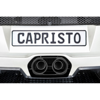 Sistema di scarico completo racing in acciaio inox con valvola e catalizzatori sportivi Capristo Lamborghini Murcielago