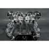 Stainless steel complete exhaust system racing with valve and sports catalytic converters Capristo Lamborghini Murcielago