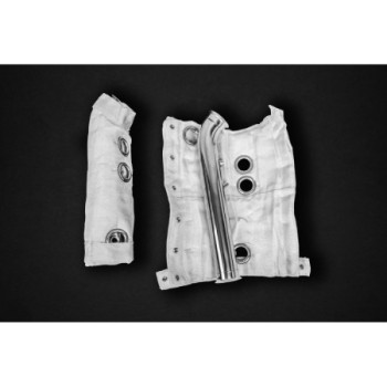 Tubi elimina catalizzatori primari in acciaio inox con protezione termica Capristo Lamborghini Murcielago LP580 (6.2L V12)
