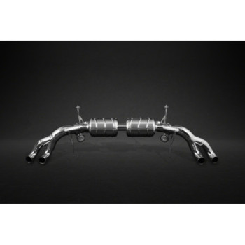 Sistema di scarico completo in acciaio inox con valvola Capristo Lamborghini Huracan Sterrato 2023-2024 02LA08203014