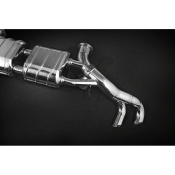 Stainless steel complete exhaust system with valve Capristo Lamborghini Huracan Sterrato 2023-2024 02LA08203014