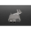 Sistema di scarico completo in acciaio inox con valvola Capristo Audi S5 (B8/8T) Coupe V8 2007-2012 02AU03103001