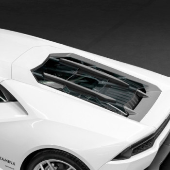 Capó del motor carbono y vidrio sin tomas de aire Capristo Lamborghini Huracan Performante 2017-2019 03LA08210009MG