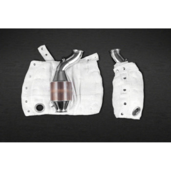 Catalizzatori sportivi in acciaio inox con protezione termica Capristo Lamborghini Gallardo Superleggera (Gen1) 2006-2008