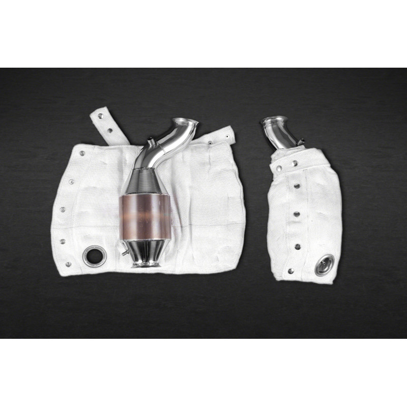 Catalizadores deportivos de acero inoxidable con protección térmica Capristo Lamborghini Gallardo Superleggera (Gen1) 2006-2008
