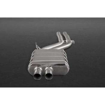 Komplett-Abgasanlage aus Edelstahl mit Klappe Capristo Audi S5 (B8/8T) Convertible V6 SC 2007-2012 02AU03103001