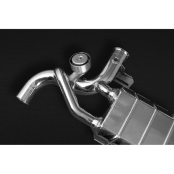Sistema di scarico completo in acciaio inox con valvola Capristo Lamborghini Gallardo Gen1 (Pre-LP) 2004-2008 02LA06903001