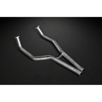 Sistema di scarico completo con valvola e terminali in ceramica Capristo Porsche Macan GTS/Turbo (95B.1/2) 2015-2023