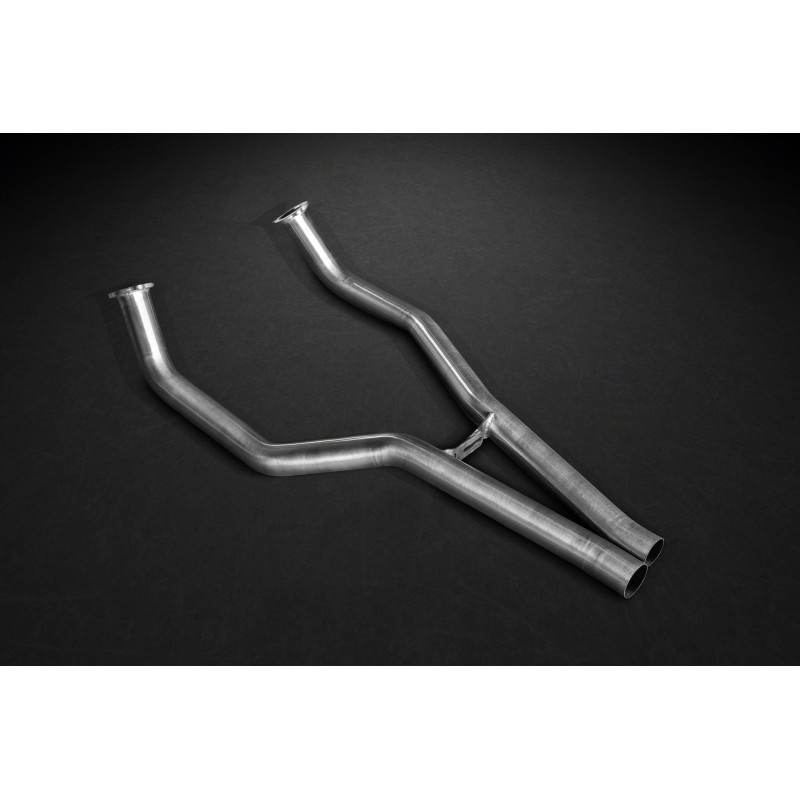 Downpipe décatalyseurs en acier inoxydable Capristo Porsche Macan S (95B.2) 3.0T 2019-2021 02PO06603005