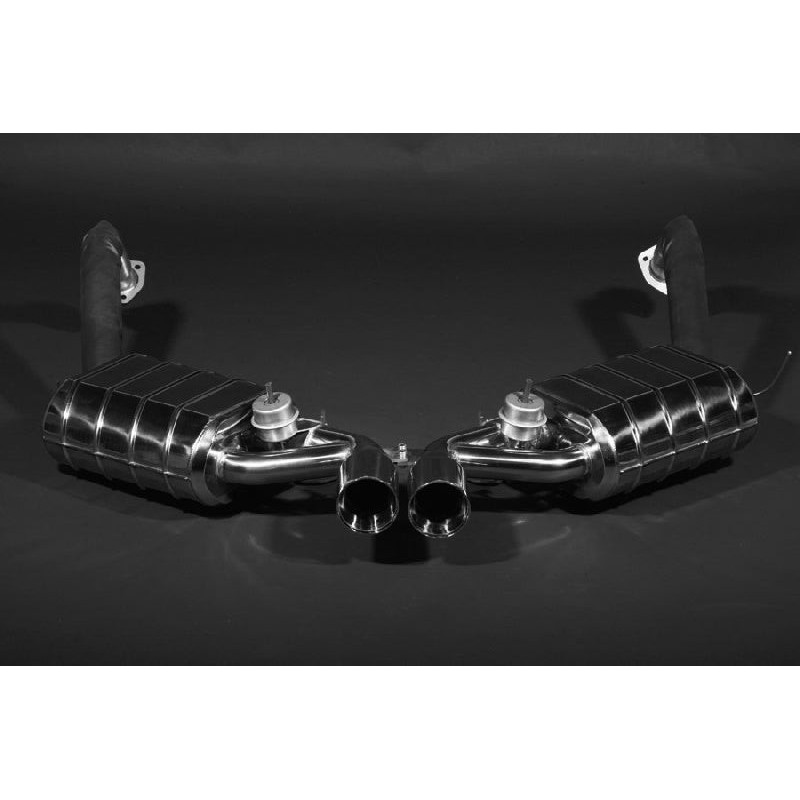 Sistema di scarico completo in acciaio inox con valvola Capristo Porsche Cayman (987.1) 2005-2009 02PO07203004