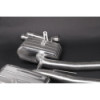 Sistema de escape completo de acero inoxidable con válvula ECE Capristo Porsche Cayenne Turbo/S (958.1) 2010-2014 02PO01703001