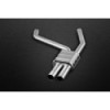 Sistema di scarico completo in acciaio inox con valvola Capristo Porsche Cayenne GTS (958.1) 2010-2014 02PO01703003