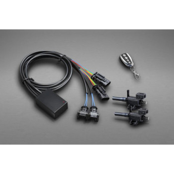 Sistema de escape completo de acero inoxidable con válvula y tubos centrales Capristo Porsche Cayenne Base/E-Hybrid (536) V6T