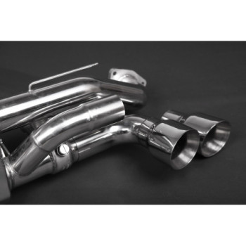Sistema di scarico completo in acciaio inox con valvola Capristo Porsche Carrera/S/GTS/Targa (991.1) 2011-2016 02PO03903008