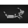 Stainless steel complete exhaust system with valve and catalytic converters 250-cell Capristo Porsche Boxster/Cayman (987.2)