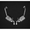 Sistema de escape completo de inox con válvula y supresor de catalizador Capristo Porsche Boxster/Cayman (987.2) 2009-2012