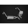 Sistema de escape completo de inox con válvula y supresor de catalizador Capristo Porsche Boxster/Cayman (987.2) 2009-2012
