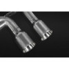 Sistema di scarico completo in acciaio inox con valvola e decatalizzatore Capristo Porsche Boxster/Cayman (987.2) 2009-2012