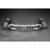 Stainless complete exhaust system with valve and catalytic converters 250-cell Capristo Porsche 911 Turbo/S (997.2) 2010-2013