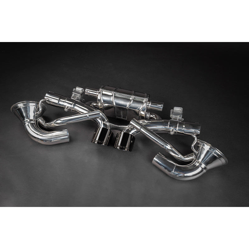 Kit scarico completo in acciaio inox con collettori e catalizzatori 250 celle Capristo Porsche 911 GT3RS (992.2) 2026