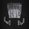 Carbon fibre exhaust manifolds with sports catalytic converters 250-cell cover Capristo Porsche 911 GT3/RS (991.2) 2017-2019
