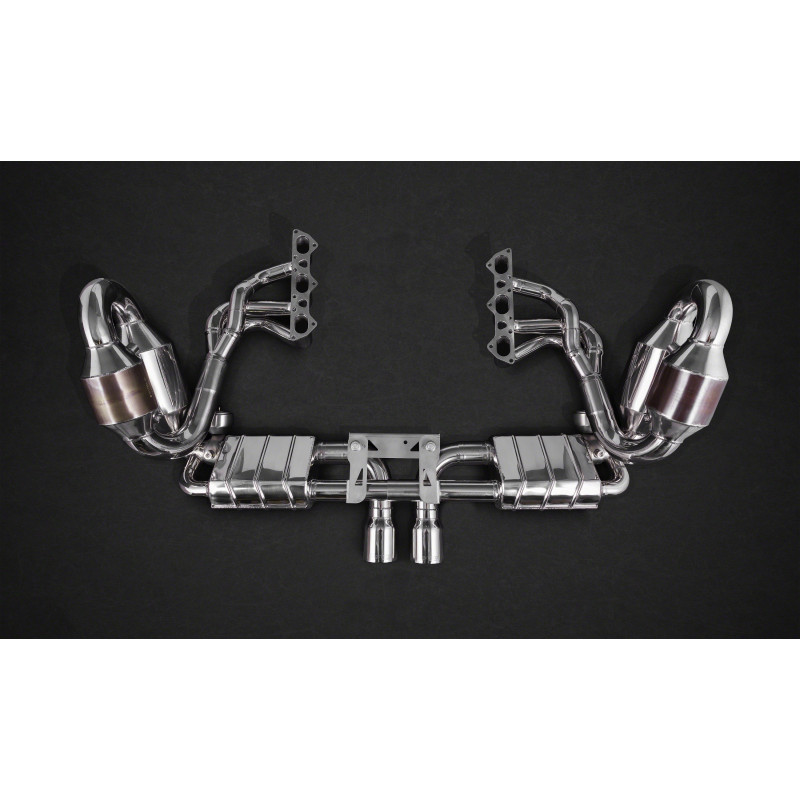 Stainless steel kit complete exhaust system Capristo Porsche 911 GT3/RS (991.1) 2013-2016 02PO08603013