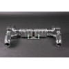 Sistema di scarico completo in acciaio inox con valvola e catalizzatori sportivi Capristo Porsche 911 GT2 (997.1) 2007-2009