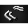 Complete exhaust system with valve and exhaust tips OEM Capristo Audi RSQ8 2020-2026 02AU11903016