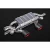 Système d'échappement complet en inox avec valve et catalyseurs 250 cellules Capristo Porsche 911 Carrera GTS (991.2)