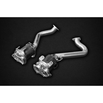 Sportkatalysatoren aus Edelstahl Capristo Porsche 718 Cayman Spyder/GT4/GTS (982) 2020-2025 02PO01003012