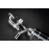 Silencer with valve Wicrom exhaust tips Capristo Porsche 718 Cayman GT4RS (982) 2021-2025 02PO01003031-B