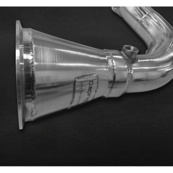Stainless steel downpipe decat pipes Capristo Audi RSQ8 2020-2026 02AU11903007