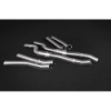 Stainless steel complete exhaust system with valve and pipes centre Capristo Rolls Royce Cullinan 2018-2027 02RR12903006X