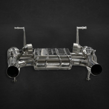 Système d'échappement complet en inox avec valve Capristo Lamborghini Aventador Ultimae LP780 2021-2022 02LA01303011