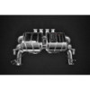 Sistema de escape completo de acero inoxidable con válvula Capristo Lamborghini Aventador LP700 2011-2016 02LA01303001