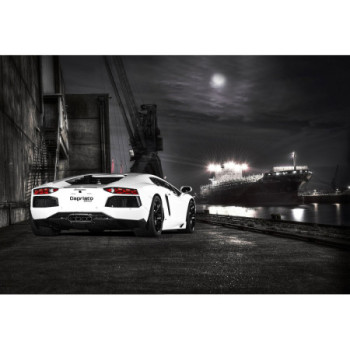 Komplett-Abgasanlage aus Edelstahl mit Klappe Capristo Lamborghini Aventador LP700 2011-2016 02LA01303001