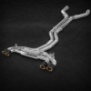 Complete exhaust system with valve and exhaust tips Capristo Land Rover Range Rover Sport SV (P635) 2024-2027 02LR08803002-S