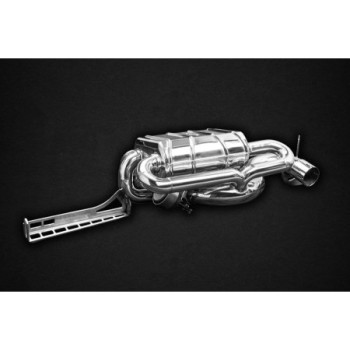 Silencieux arrière avec valve et embouts en carbone Capristo Lotus Evora/S 2010-2019 02LO12103001NR-B