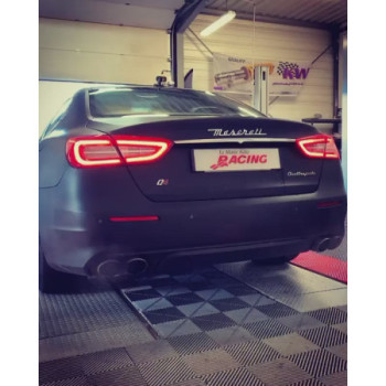 Sistema di scarico completo in acciaio inox con valvola Capristo Maserati Quattroporte (M139) Facelift 2008-2013 02MA07103001