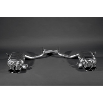 Sistema di scarico completo in acciaio inox con valvola Capristo Maserati Quattroporte (M139) 2003-2007 02MA07103002