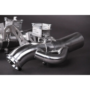 Système d'échappement complet avec valve et embouts Wicrom Capristo Maserati MC20 2020-2025 02MA09203014-B