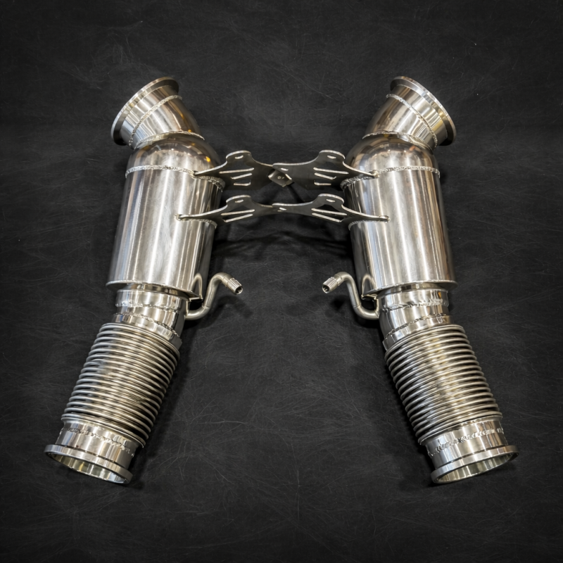 Sportkatalysatoren mit 200 Zellen als Ersatz des’OPF aus Edelstahl Capristo Maserati MC Pura 2025-2027 02MA09203011