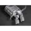 Stainless steel complete exhaust system with valve Capristo Maserati GranCabrio 2010-2019 02MA07003002