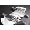 Tubi elimina catalizzatori in acciaio inox Capristo Maserati Ghibli Trofeo V8 (M157) 2014-2024 02MA07103018