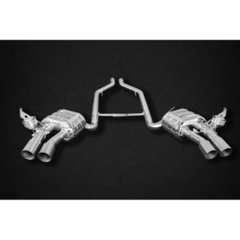 Stainless steel complete exhaust system with valve Capristo Maserati Coupe/Spyder/Grandsport 2001-2007 02MA12203001