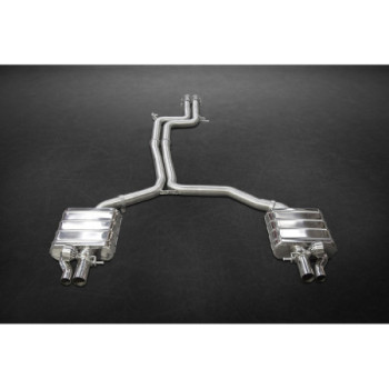 Sistema di scarico completo in acciaio inox con valvola Capristo Audi RS6/RS7 (C7) 2013-2019 02AU01903003