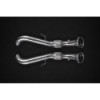Downpipe supresores de catalizador de acero inoxidable con protección térmica Capristo McLaren 570S/GT 2015-2021 02ML11103005