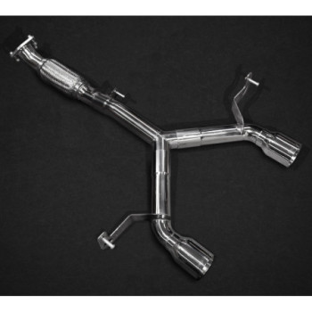 Escape deportivo completo Free Flow de acero inoxidable Capristo Alfa Romeo 4C 2012-2020 10AR04010000